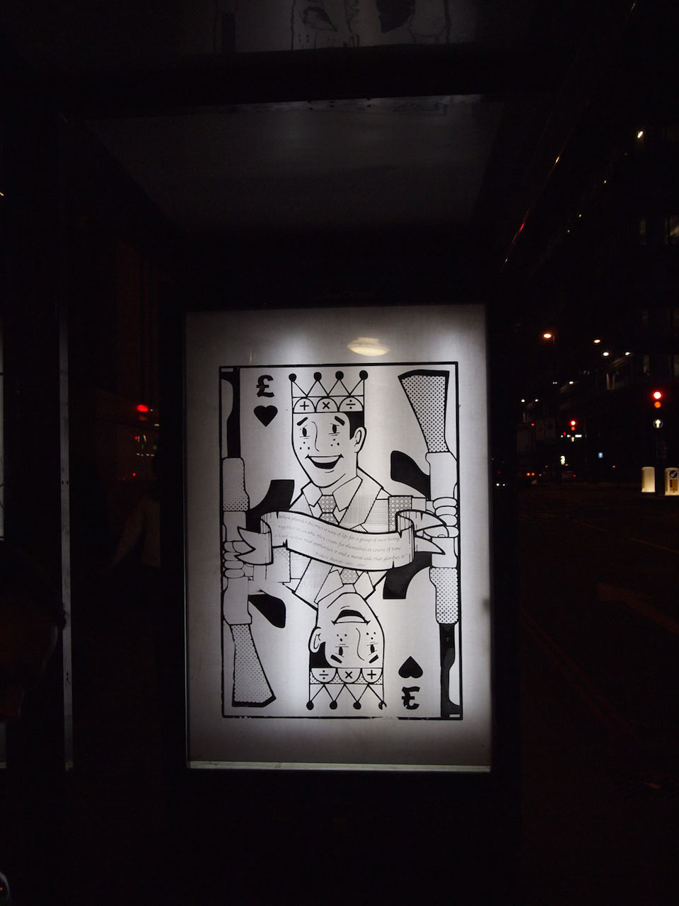 Brandalism - In London. By Dan Birkbeck