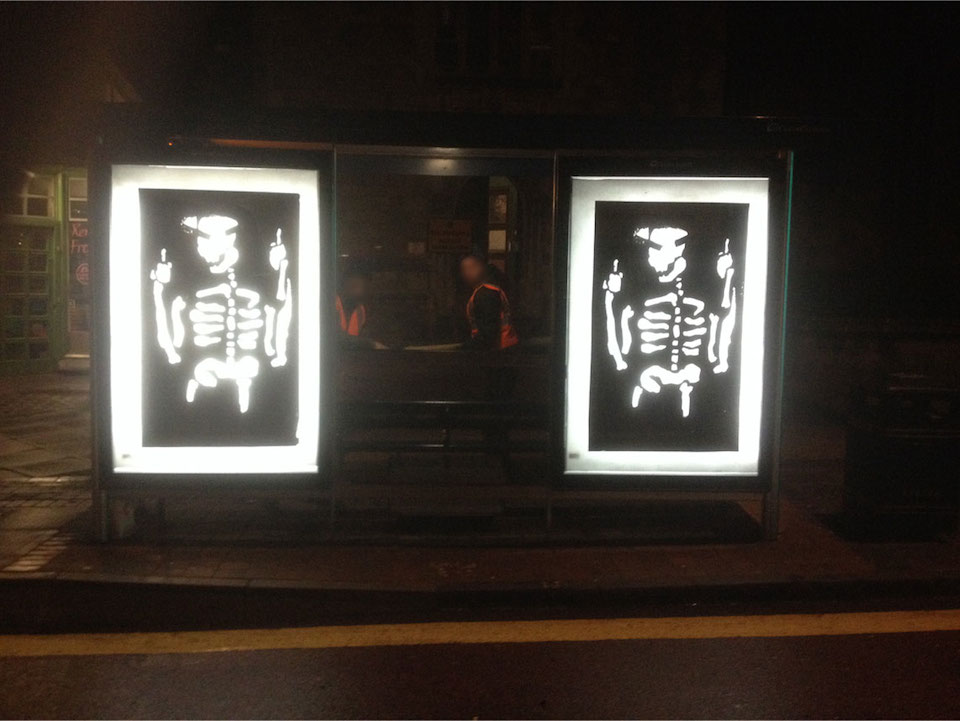 Brandalism - In Bristol. By Anthony Lister
