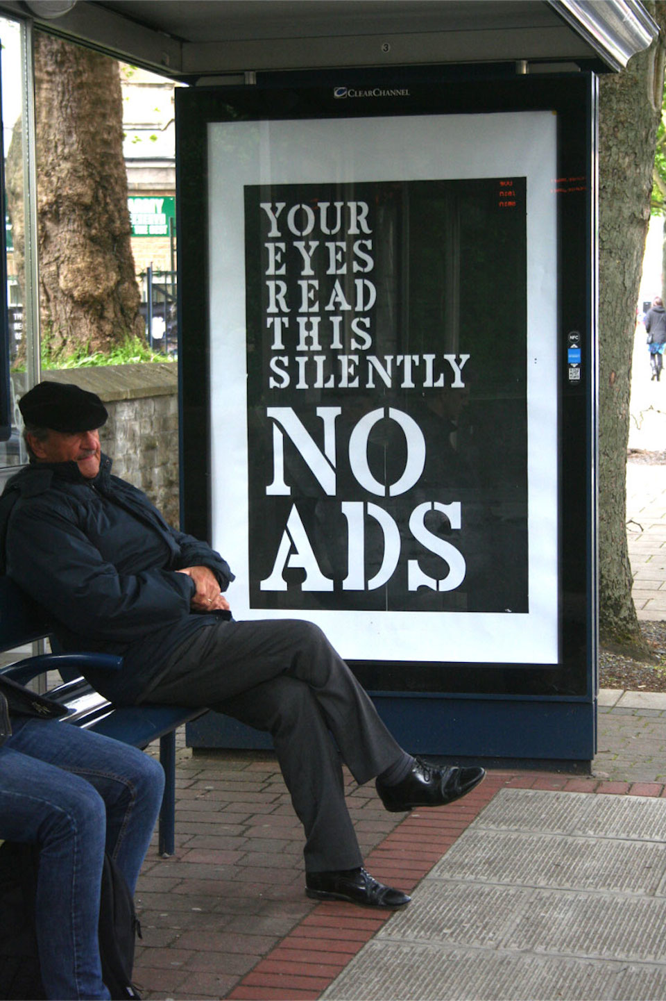 Brandalism - In Bristol. By John Fekner