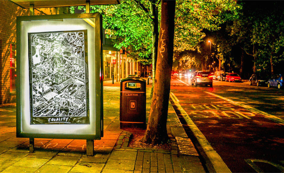Brandalism - In London. By Ghost Patrol