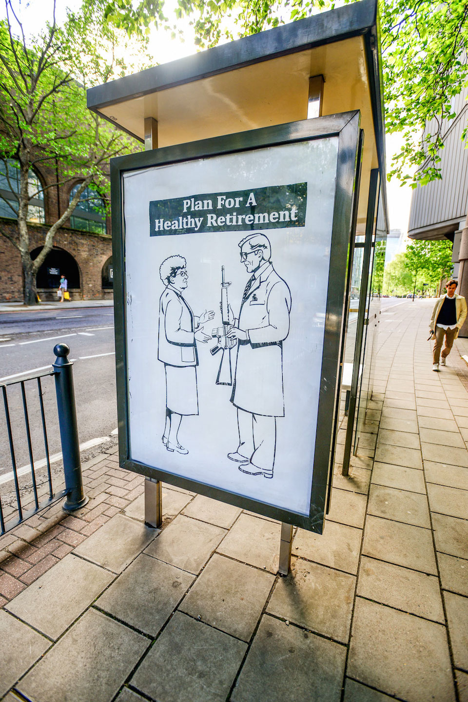 Brandalism - In London. By Hutch