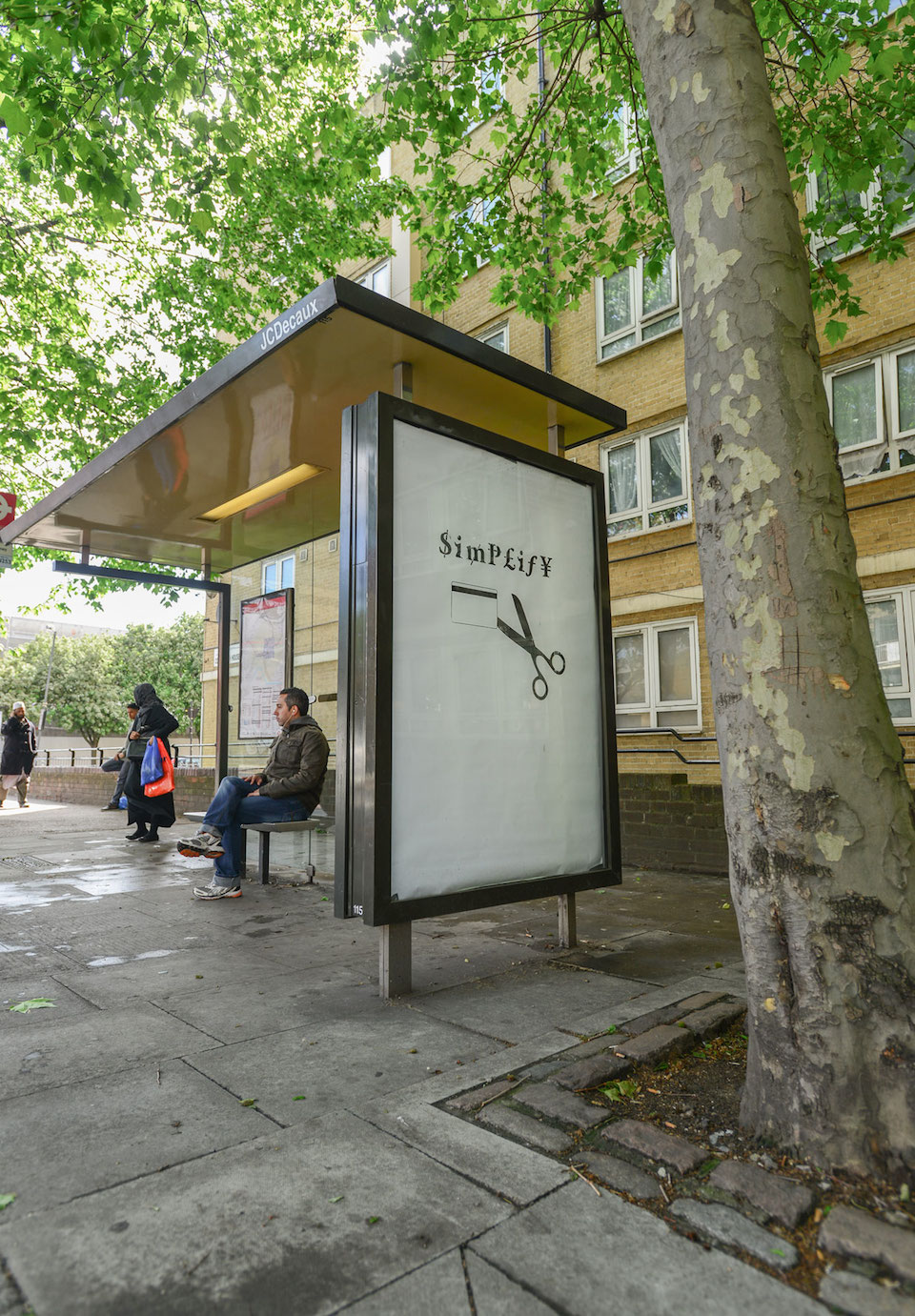 Brandalism - In London. By Sean Martindale