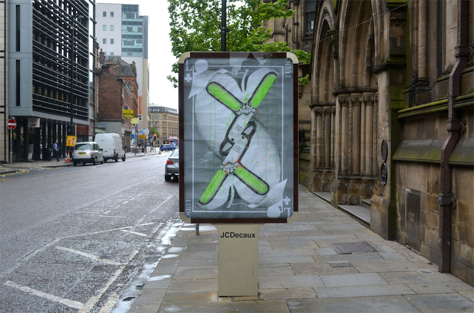 Brandalism - In Manchester. By Ludo