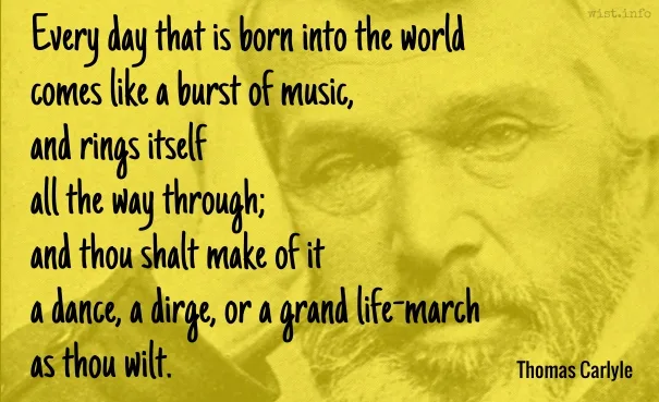 Carlyle quote