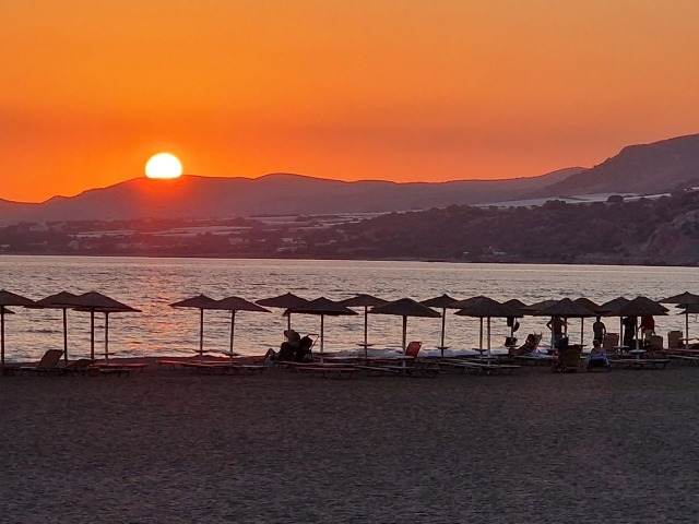 Sonnenuntergang am Meer