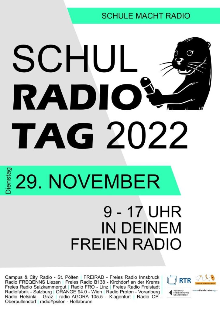 Plakat Schulradiotag 2022