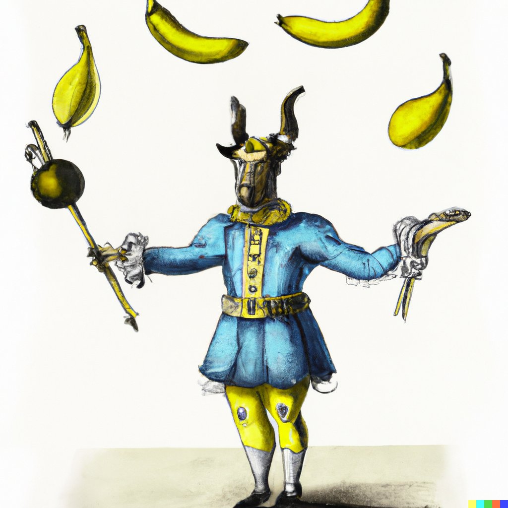 John Mastodon-- banana juggler