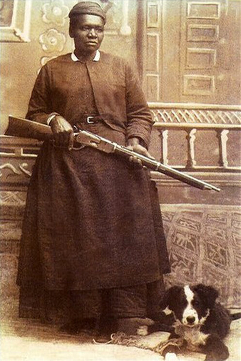 Black-and-white photo of Mary Fields.