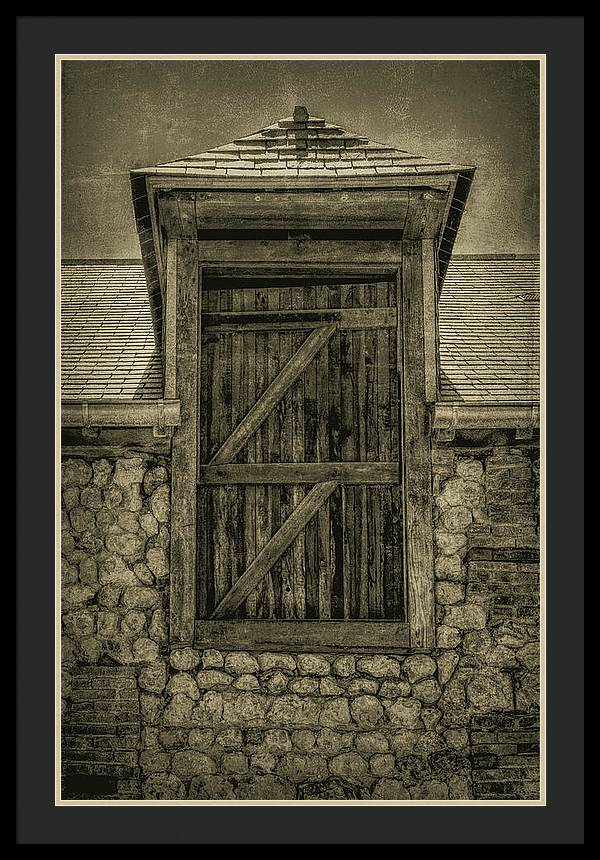 Old Half-Timbered Stone Normandy Barn Hay Dormer in sepia buy here:

https://fineartamerica.com/featured/normandy-barn-hay-dormer-norma-brandsberg.html

More art:
www.elegantfinephotography.com