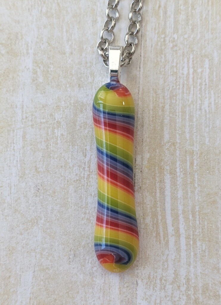 candy stripe pendant 