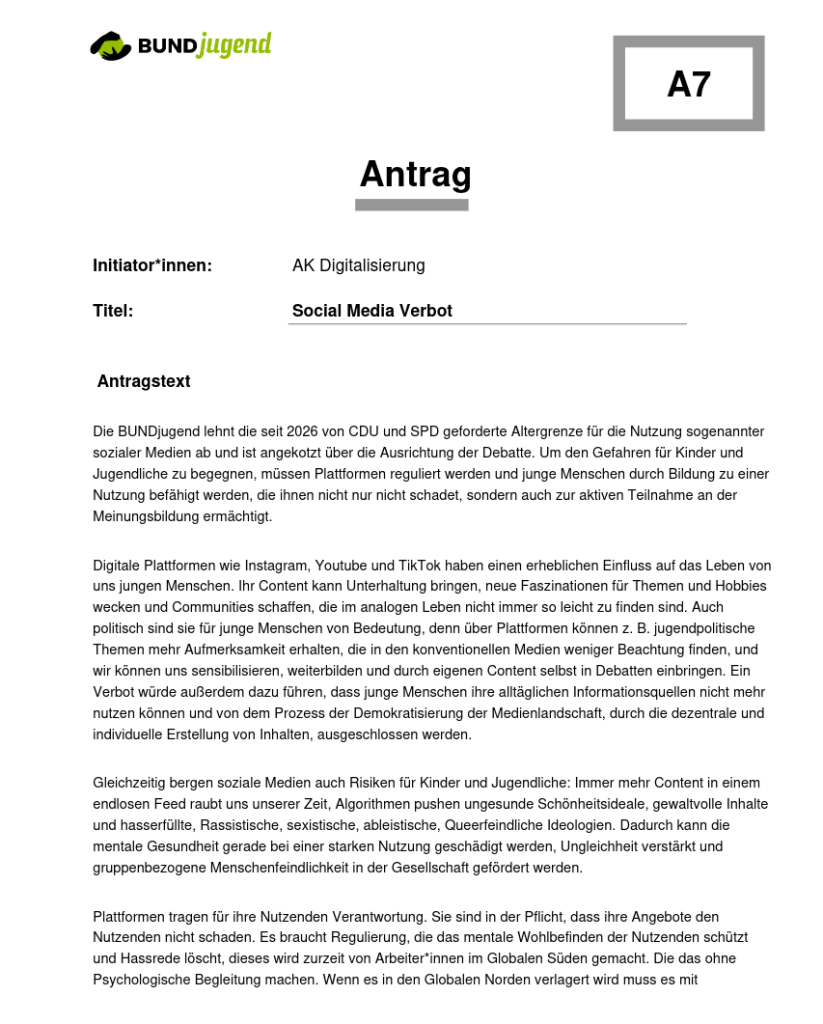 vollständiger Antragstext siehe Link im Post