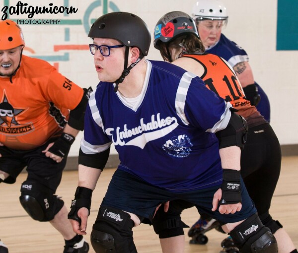 Pictures from a roller derby game