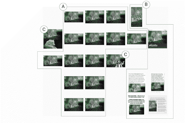 exploring image variations in online activity around the 2019 amazon fires