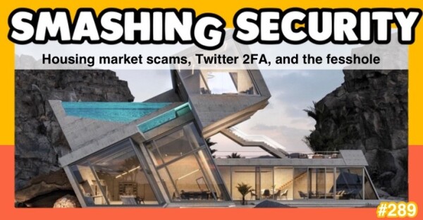 Smashing Security 298 - with an image of a very ugly futuristic house.