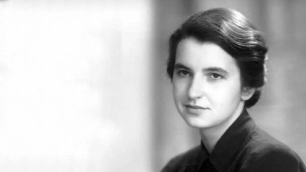 Rosalind Franklin at age 25. Elliott & Fry/National Portrait Gallery, London.