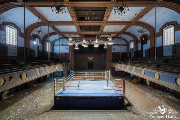 Old boxing ring