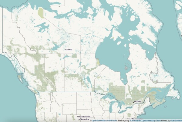 Map of Canada