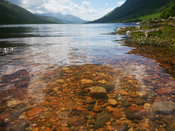 Loch Etive in scottish Highlands