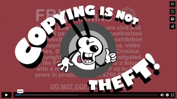 opening screen from Nina Paley's "Copying is Not Theft" video