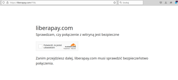 cloudflare wall na liberapay