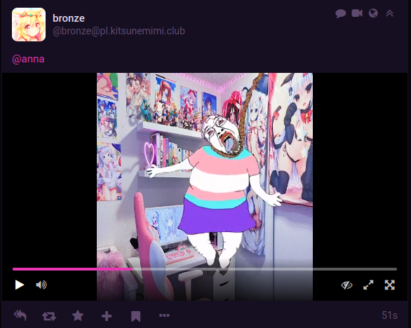 port from @bronze@pl.kitsunemimi.club with just a video of a trans wojak hanging themselves