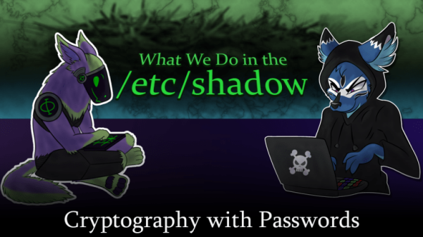 What We Do in the /etc/shadow Cryptography with Passwords