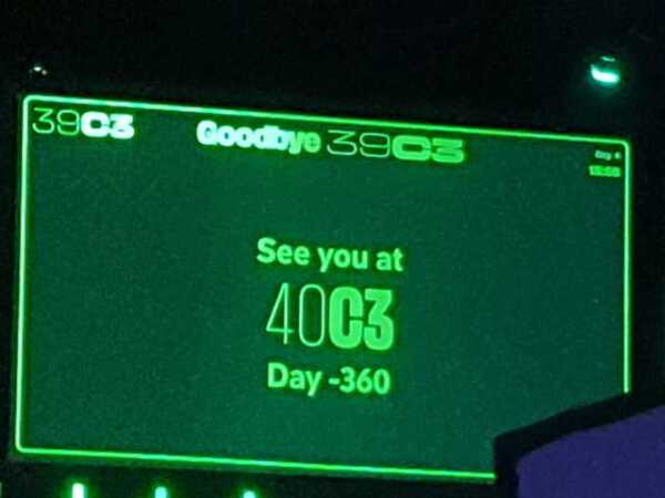 40c3 is in 360 days