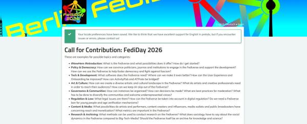 A screenshot of the 2026 Call for Papers announcement.