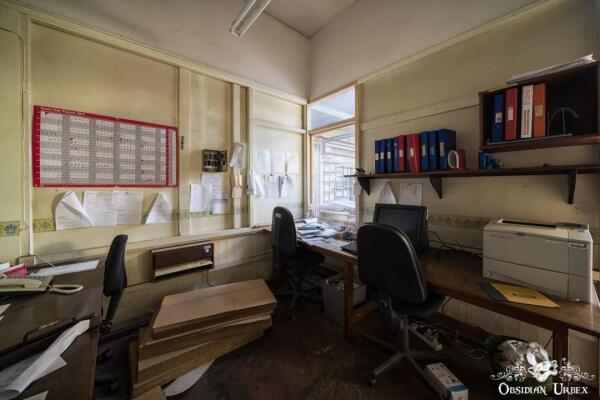 Abandoned office