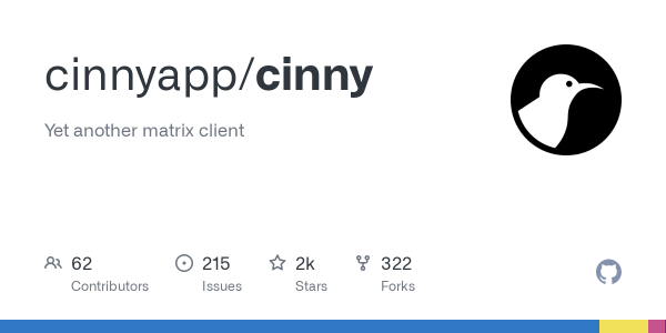 Release Announcing Matrix client Cinny 1.0.0 ยท ajbura/cinny